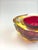 A finely crafted murano glass bowl, produced in the 1960s on the venetian island of murano, long celebrated for its...