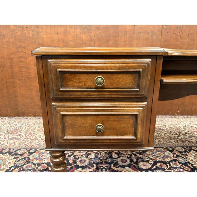 English Writing Desk with Back Panel For Sale - Image 13 of 18