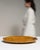 Mid 20th Century France Gold Ceramic Platter For Sale - Image 11 of 15