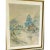 Beige Asian Old Water Color Landscape Painting on Silk Framed 22.5" H For Sale - Image 8 of 10