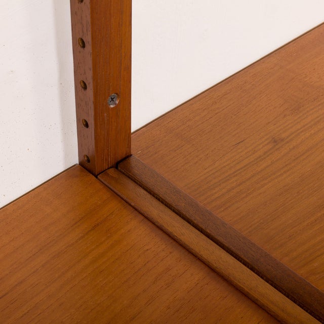 Mid-Century Danish Teak Wall Unit, 1960s For Sale - Image 14 of 17