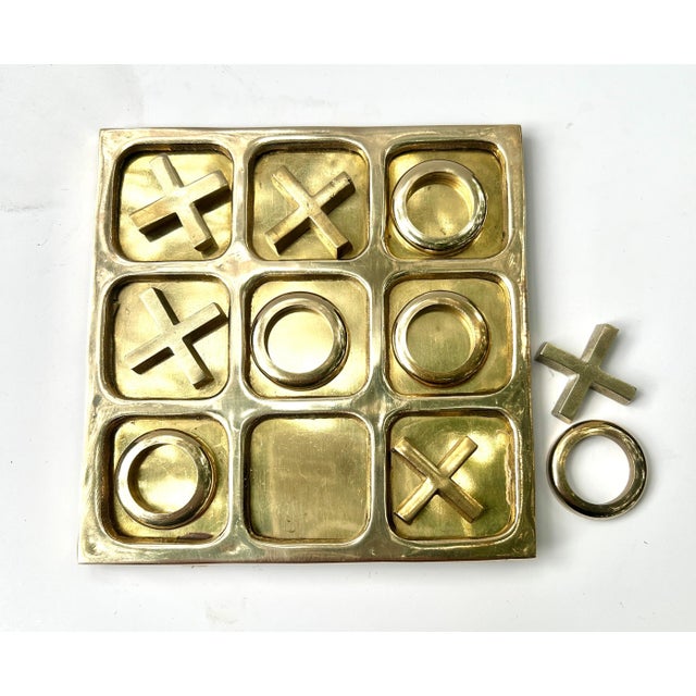 A beautifully styled Tic-Tac-Do Board in solid brass. A perfectly designed piece to play, but even better, the piece can...
