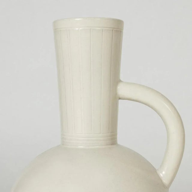 Modernist Floor Vase by Andersson & Johansson for Höganäs, 1940s For Sale - Image 4 of 7