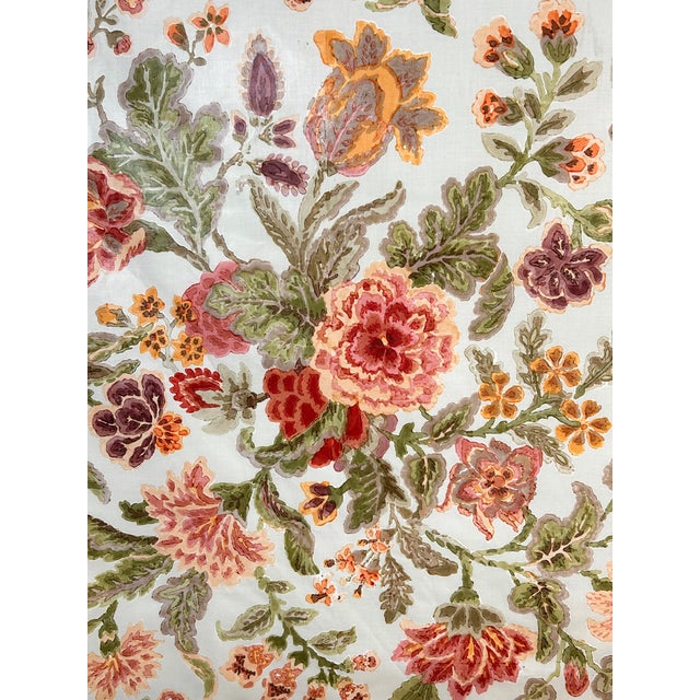 Lee Jofa "Bradstock” Block Print– 34 Yards For Sale