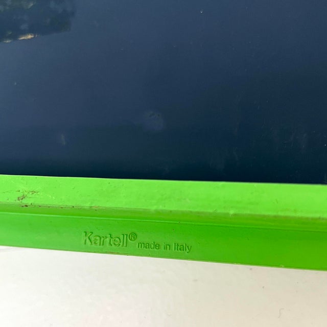 Green Frame Mirror by Anna Castelli Ferrieri for Kartell, 1980s For Sale - Image 6 of 7