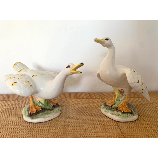 Italian Mid-Century Geese - a Pair For Sale - Image 10 of 10
