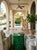 Emerald Vintage Moroccan Emerald Green Pierced Ceramic Garden Stool & Lantern For Sale - Image 8 of 10