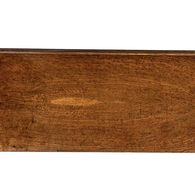 Wood 19th Century English Regency Oak Dumb Waiter For Sale - Image 7 of 10