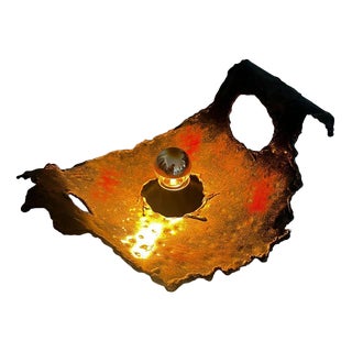 Brutalist Wall Lamp, 1960s For Sale