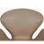 Beige Swan Chair in Beige Essential Leather from Arne Jacobsen For Sale - Image 8 of 18