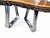Late 20th Century One-of-a-Kind Live Edge Burl Wood Side Table With Sculptural Chrome Legs For Sale - Image 4 of 6