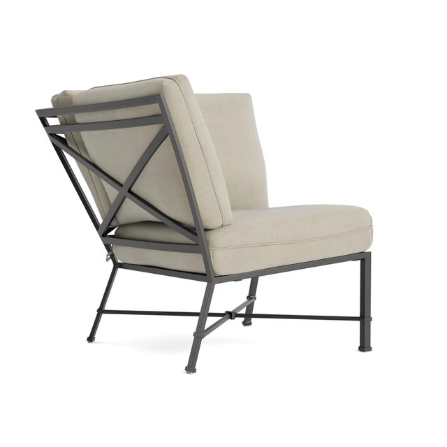 Venetian by Richard Frinier features a refined silhouette highlighted by timeless Neoclassic details. The x-back and...