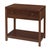 Brown Nora 30 in. W Rectangular Wood 1 Drawer Wide Nightstand with Lower Open Shelf, Walnut For Sale - Image 8 of 8