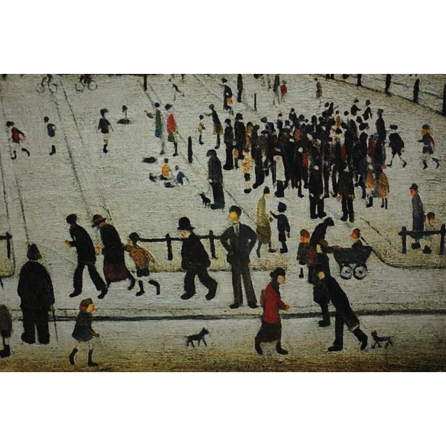 L S Lowry, Saturday Afternoon, Limited Edition Print, Framed For Sale - Image 14 of 18