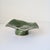 Handmade Ethereal Botanical Studio Pottery Pedestal Compote Catchall Bowl With Leaf Motif For Sale - Image 11 of 14