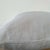 Mid-Century Modern 100% Linen Made in Belgium Fog Linen Pillow With Insert For Sale - Image 3 of 5