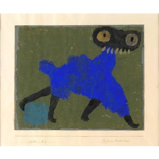 Paul Klee, Blue Coat, Archival Pigment Print, Framed For Sale