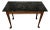 Early 19th Cent. American Federal Period Cherry Slab Table With Black Marble Top For Sale