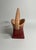 A beautiful vintage Roseville Pottery basket in the Snowberry pattern, introduced in 1947. This sculptural example is...