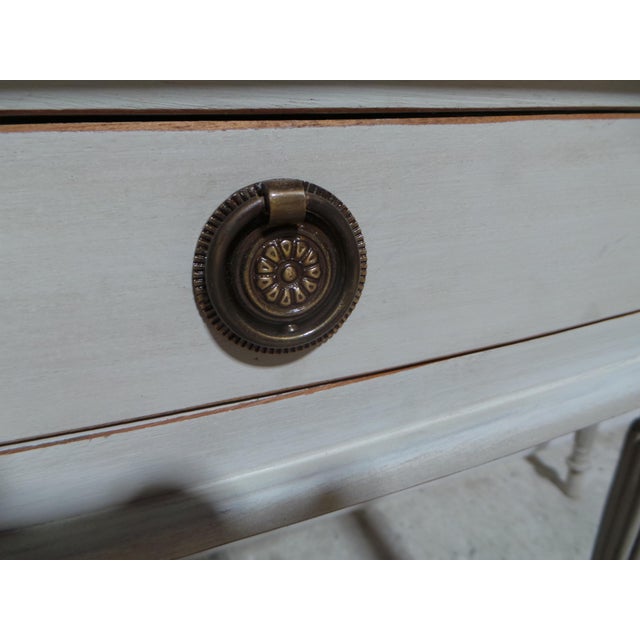 1960s Gustavian Style Console Table For Sale - Image 5 of 9