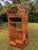 Vintage Rattan Chinoiserie Pagoda Etagere For Sale - Image 10 of 11