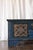Antique Hand Painted Chest in Blue With Floral Motifs For Sale - Image 9 of 18
