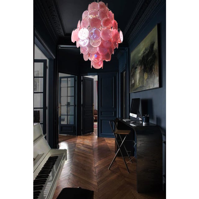 Vintage Italian Murano Chandelier, 2000 For Sale - Image 17 of 18
