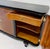 French Art Deco Black Lacquered and Inlaid Walnut Sideboard in the style of Jules Leleu, 1940s For Sale - Image 13 of 15