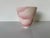 1980s Vintage Pink Abstract Studio Pottery Vase by Lindy For Sale - Image 4 of 10