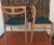 Danish Oak Dining Chairs with Petrol Blue Covers, 1960s, Set of 2 For Sale - Image 11 of 13