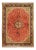 Rust Persian Silk&wool Tabriz 8'2'' X 11'3'' For Sale