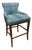 Century Furniture Plaid Barstool For Sale
