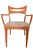 Hard to find Heywood Wakefield Cat's Eye model dining height arm chair - model number M 1223 C circa 1950's. This example...