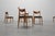 Mid-Century Modern Belgian Teak Dining Chairs, 1960s, Set of 6 For Sale - Image 14 of 16