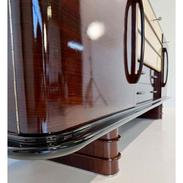 Beige Italian Art Deco Sideboard by Osvaldo Borsani, 1940s For Sale - Image 8 of 18