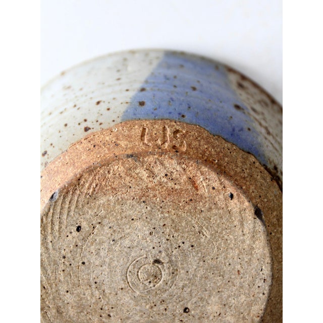 Vintage Handmade Studio Pottery Bowl For Sale - Image 14 of 14