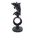 Modernist Bronze Dolphin Sculpture on Marble Base, 8" For Sale