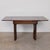 1940s French Wavy Walnut Console Table For Sale - Image 4 of 15