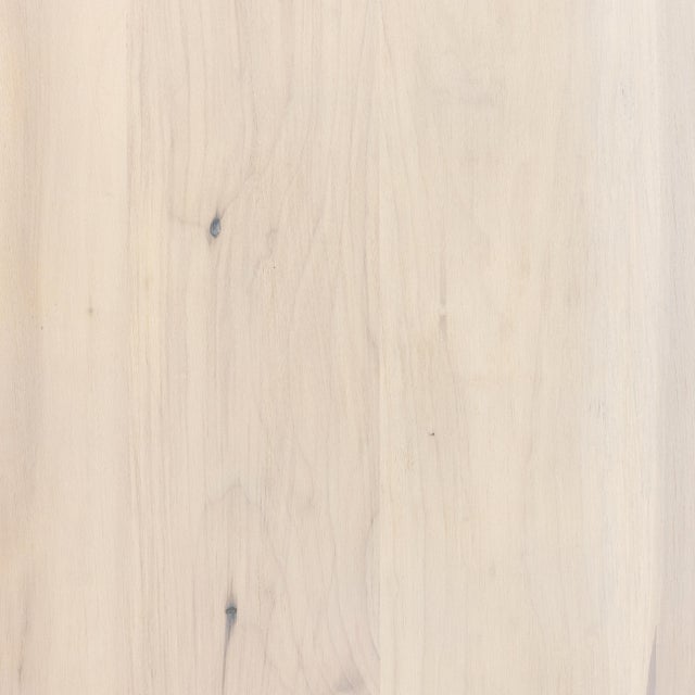 Four Hands Trey Desk System With Filing Cabinet, Dove Poplar For Sale - Image 10 of 12