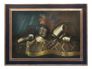 Salvatore Marinelli, Still Life with Armour, Oil on Canvas, 2008