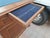 Antique Italian Center Desk in Walnut, 1890s For Sale - Image 5 of 7