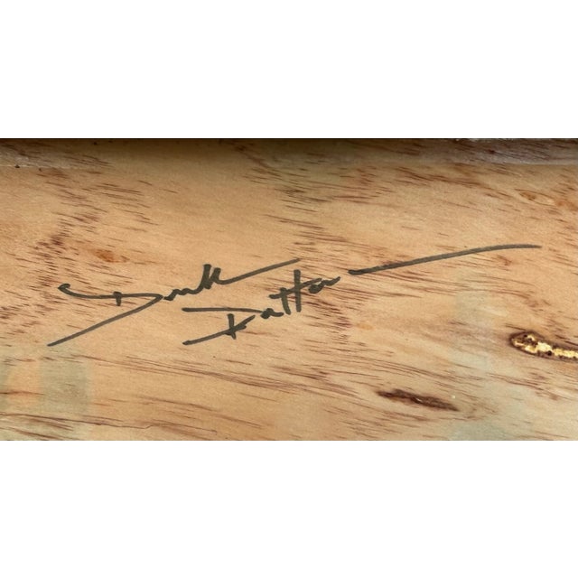 Wood Derek Patterson - Contemporary Style Tree Acrylic Painting on Wood Panel (Louisiana) (21st Century) For Sale - Image 7 of 7