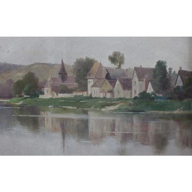 A. Delahogue, Gold Framed Canvas Painting, 1892 For Sale - Image 4 of 18