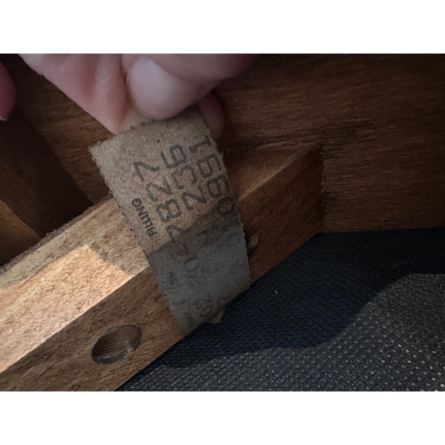 Vintage Ethan Allen French Country Ottomans - A Pair For Sale - Image 11 of 12