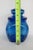 Late 20th Century Anchor Hocking Deep Cobalt Blue Glass Apothecary Jar VTG Canister With Lid 4750b For Sale - Image 5 of 14