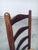 Wood Rustic Handcrafted Oak and Rush High Back Dining Chairs, Belgium, 1940s, Set of 4 For Sale - Image 7 of 18
