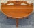 Italian Rococo 19th Century Hand Carved Venetian Demilune Console, Recently Restored For Sale - Image 4 of 11