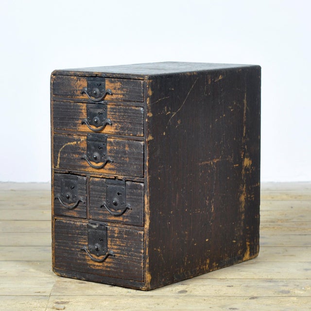 Antique Japanese Ko-Dansu with Iron Fittings, 1900 For Sale - Image 11 of 11