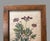 Antique Custom Rustic Country Framed Botanical Flower Print In very nice condition showing some typical age-appropriate...