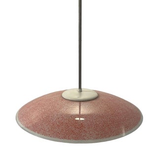 Space Age UFO Glass Ceiling Lamp attributed to Umage for Astaria, 1970s For Sale